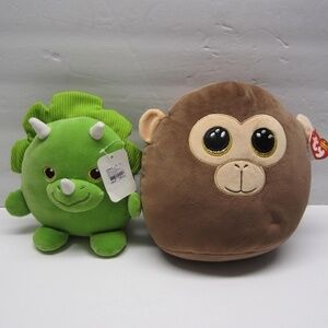 Squishmallows 5" Stuffed‎ Plush set of two , soft  new